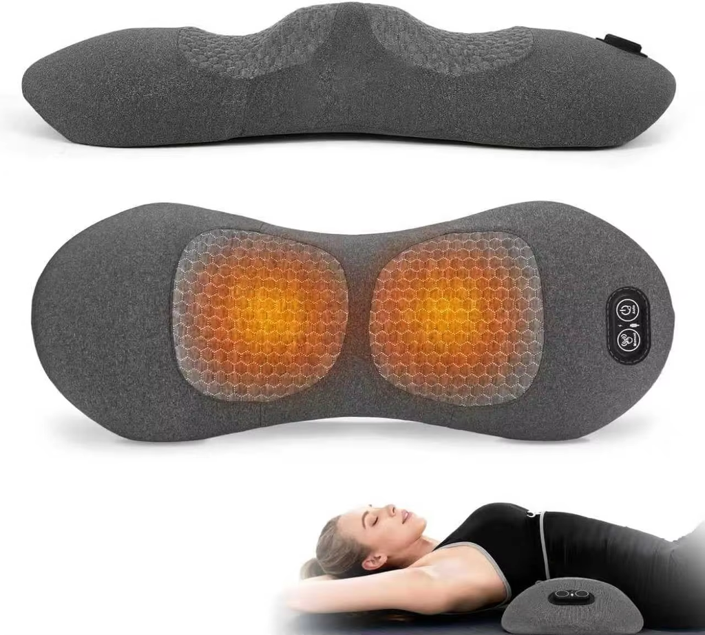 Les deux zones chauffantes du coussin Deskaya Appui